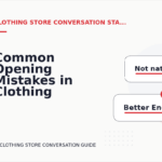 Common Opening Mistakes in Clothing Store Conversations